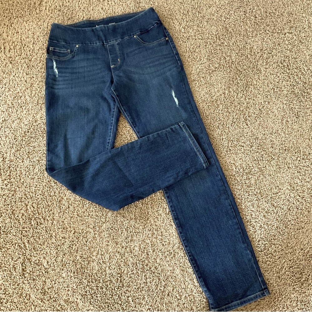 Lee Slimming Fit Slim Straight Leg Jeans, Women’s Sz 8 Medium